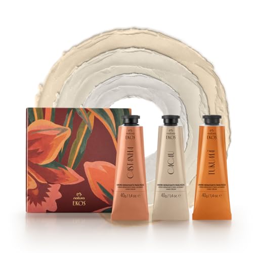 Crème mains Natura Ekos noix du Brésil 40 g, texture légère et hydratante