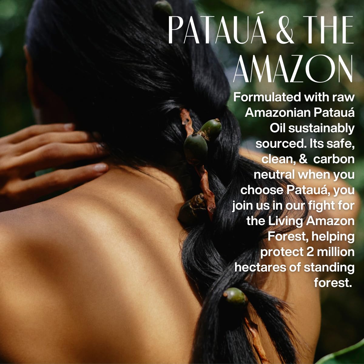 Natura Ekos Patauá Shampooing, forêt amazonienne et huile de Patauá.