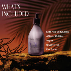 Hydratation 24h avec Natura Lait Acai pour peau confortée durablement.
