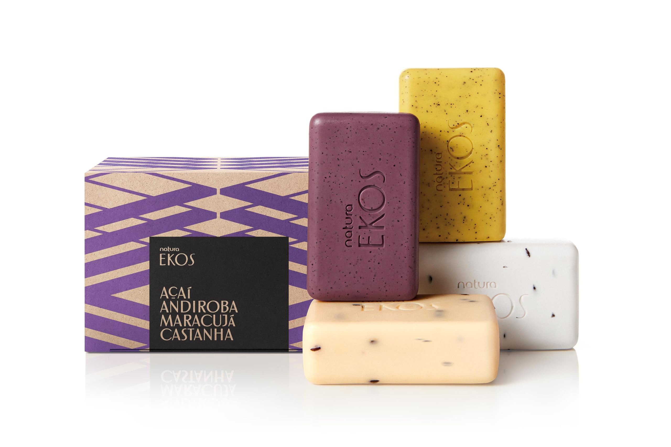 Savon gommant Castanha Natura — exfoliation douce et hydratation pour la peau
