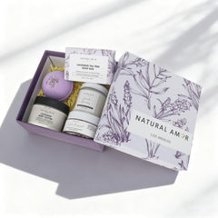 Natural Amor Los Angeles Lavande Savon triple-moulé — soin quotidien nourrissant