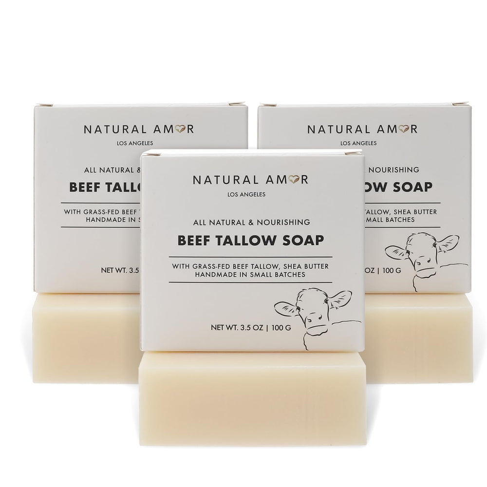Natural Amor Los Angeles handmade small batch soap offers nourishing lather.