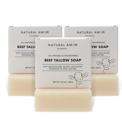 Natural Amor Los Angeles handmade small batch soap offers nourishing lather.
