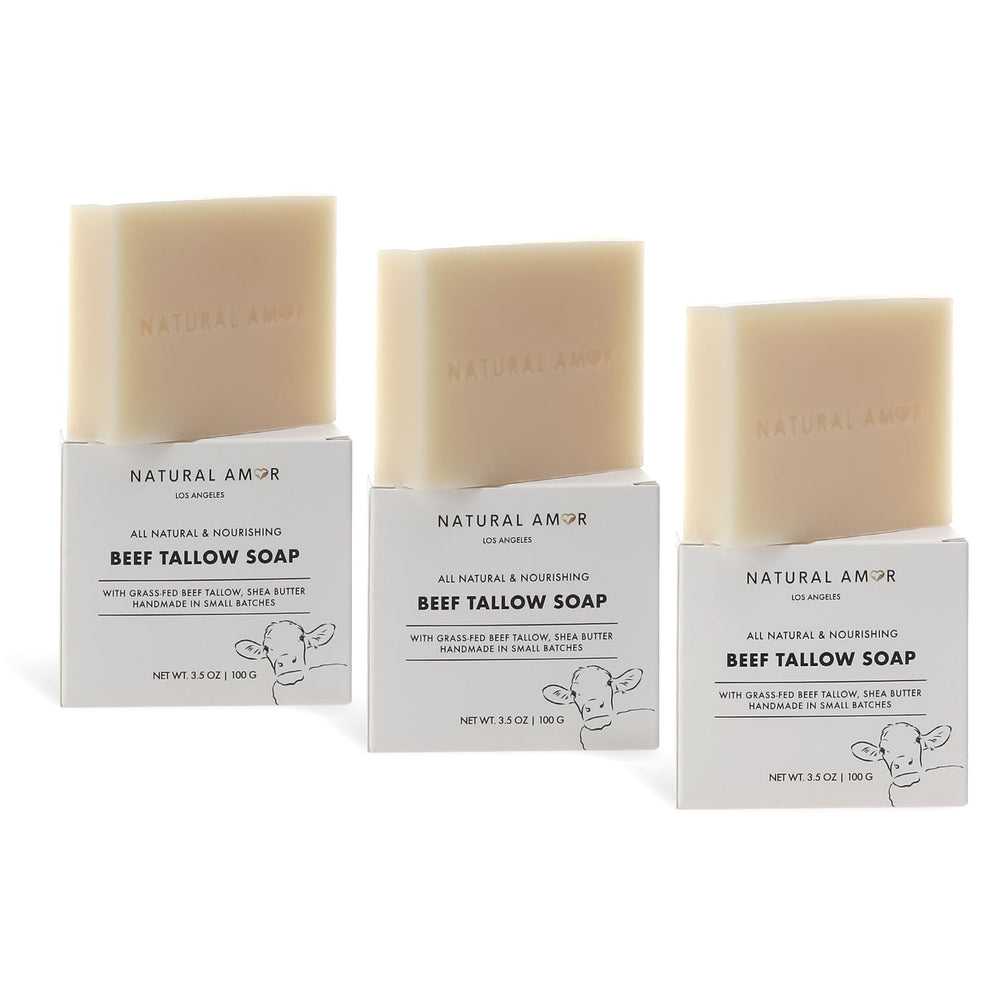 Natural Amor Los Angeles 3.5oz bars support moisture without stripping.