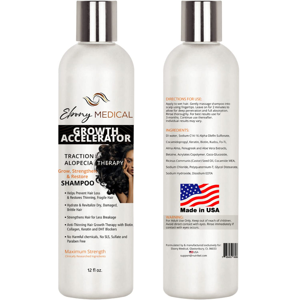 Natural Curves Ebony Shampoo – protection contre pollution et UV pour cuir chevelu sain.
