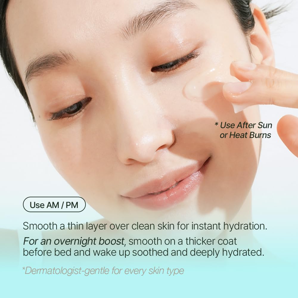 Rituel soin visage quotidien avec ce gel frais et léger.