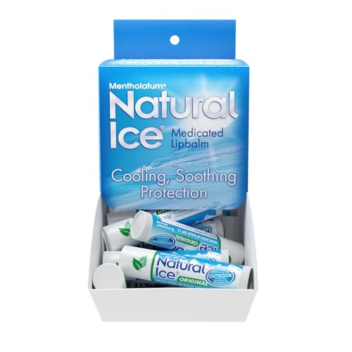 Natural Ice Original Baume Lèvres, hydratation intense pour lèvres sèches.