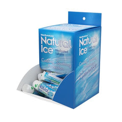 Natural Ice Original Baume Lèvres avec protection UV SPF 15 pour l'extérieur.