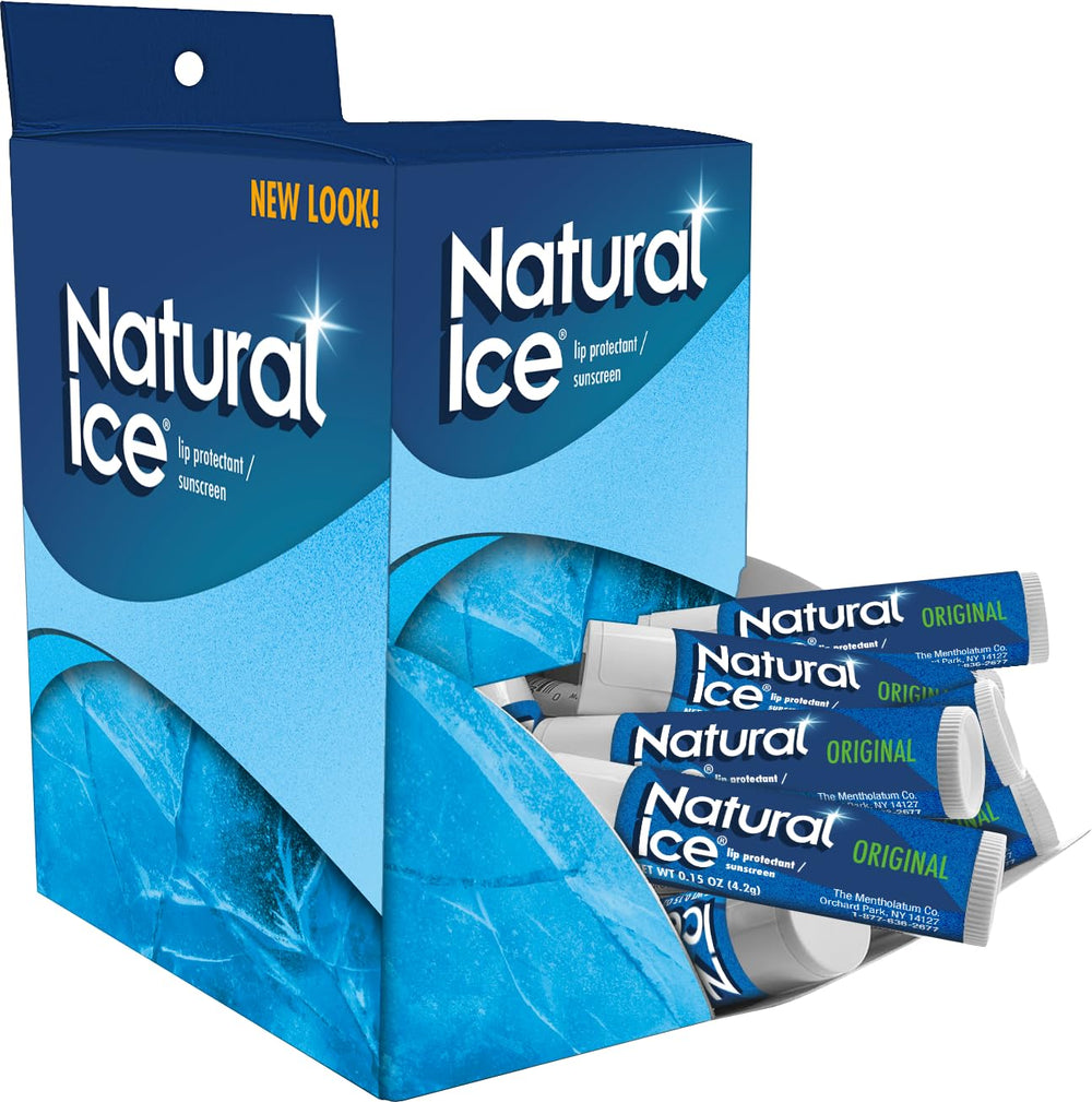 Natural Ice Original Baume Lèvres SPF15, protection et hydratation durable.