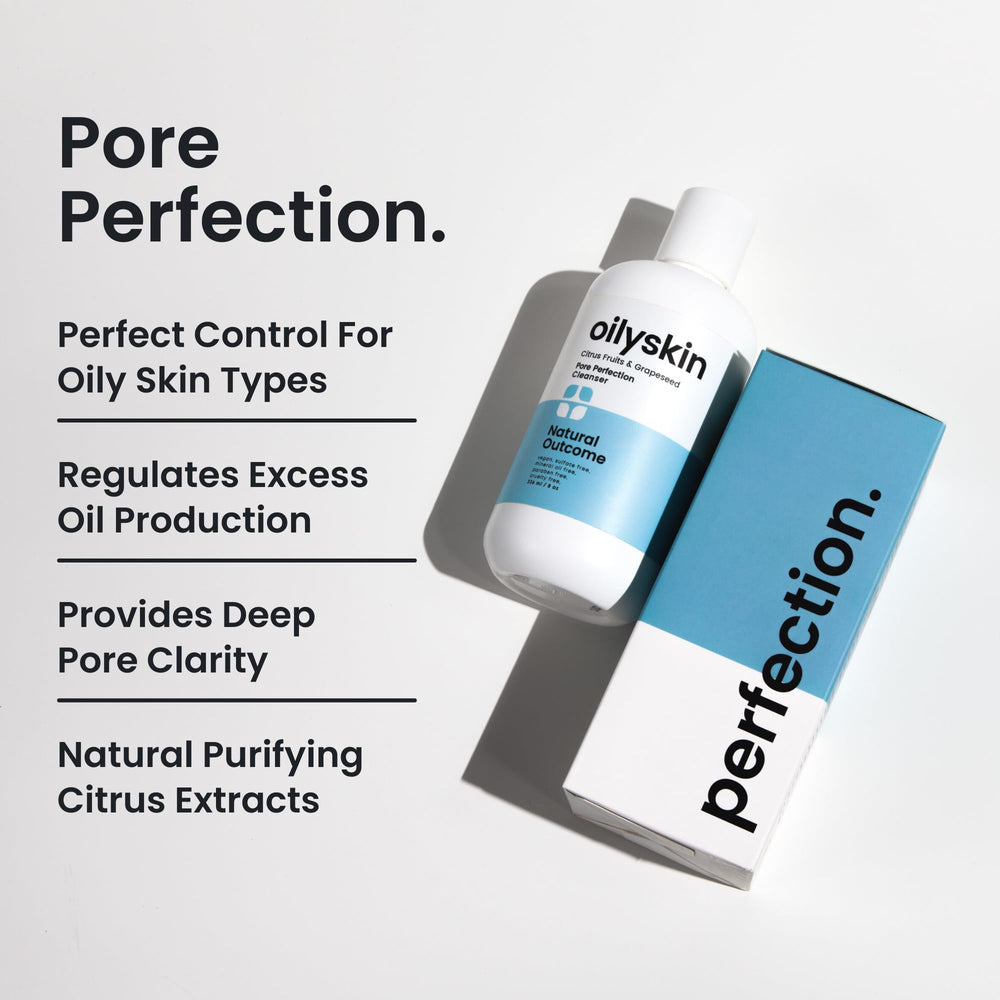 Natural Outcome pompe-nettoyant-quotidien-visage offre une application rapide et fraîche.
