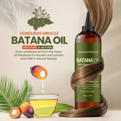 Natural Riches Batana huile, capuchon pipette facilitant l’application ciblée