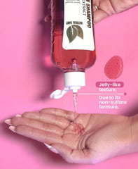 Natural sant DuoBox oignon keratine etiquette-produit, présentoir clair pour votre routine capillaire.