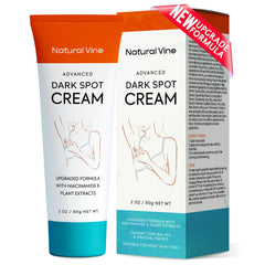 Natural Vine: bouteille du correcteur taches sombres pour visage et corps.