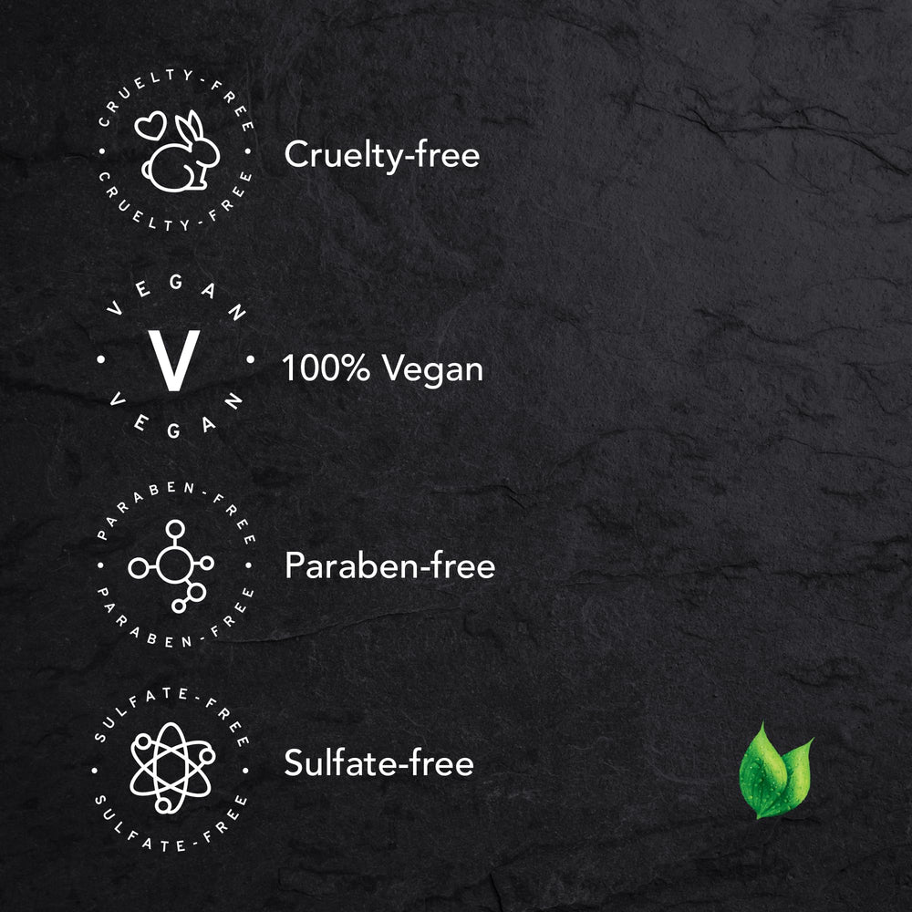 Emballage vegan et sans cruauté Natural Wunderz, choix éthique et responsable.
