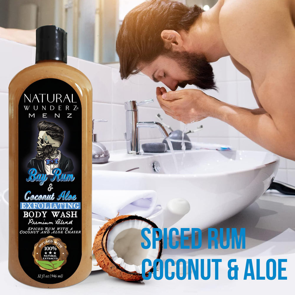 Senteur Bay Rum Coco, expérience douche aromatique et vivifiante.