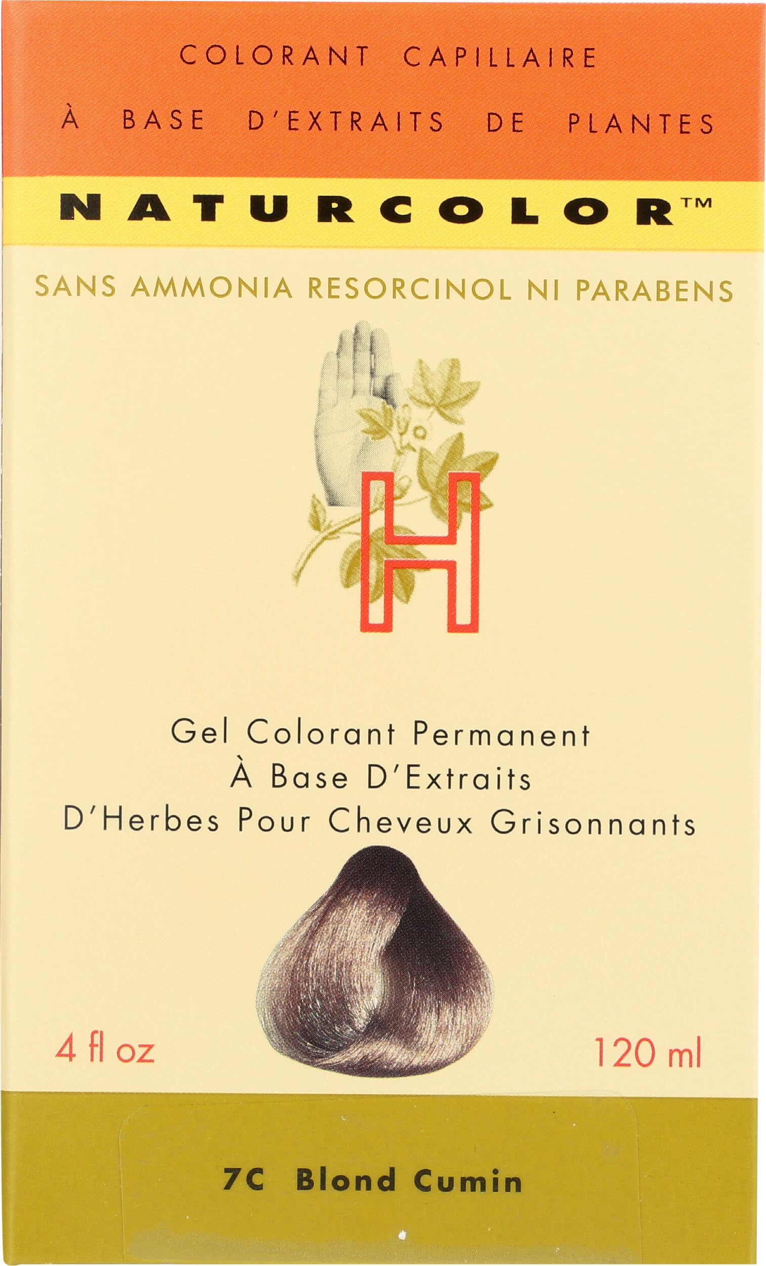 naturcolor activateur gel 7C blond carvi prêt à mélanger