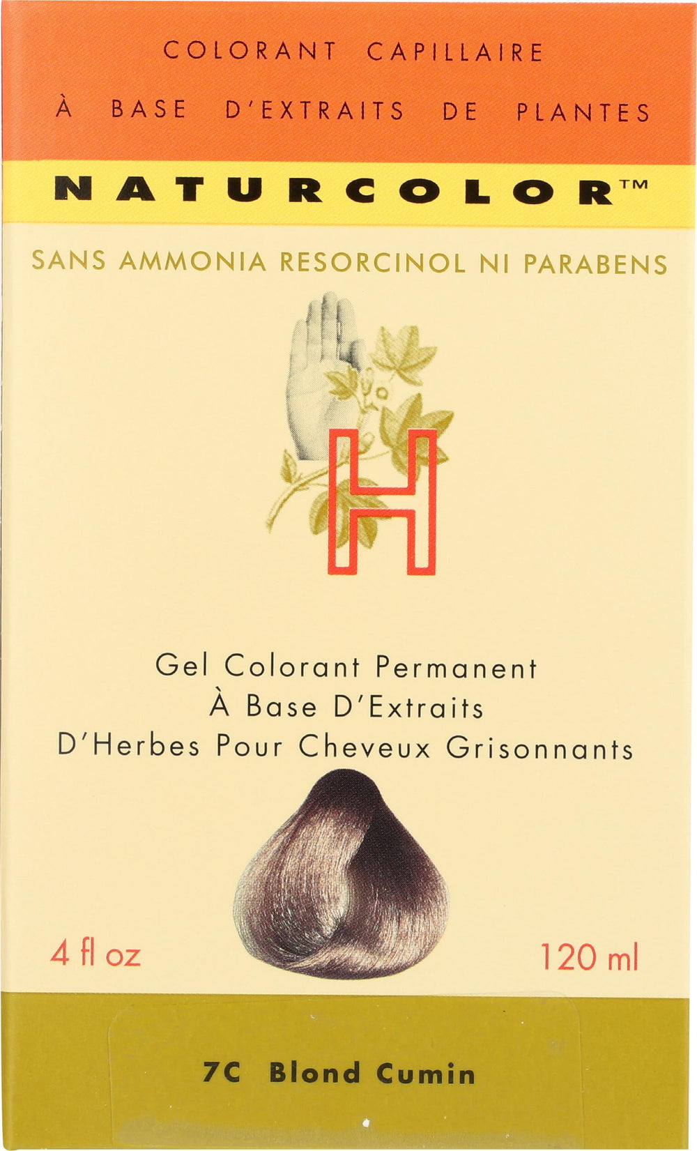 naturcolor activateur gel 7C blond carvi prêt à mélanger