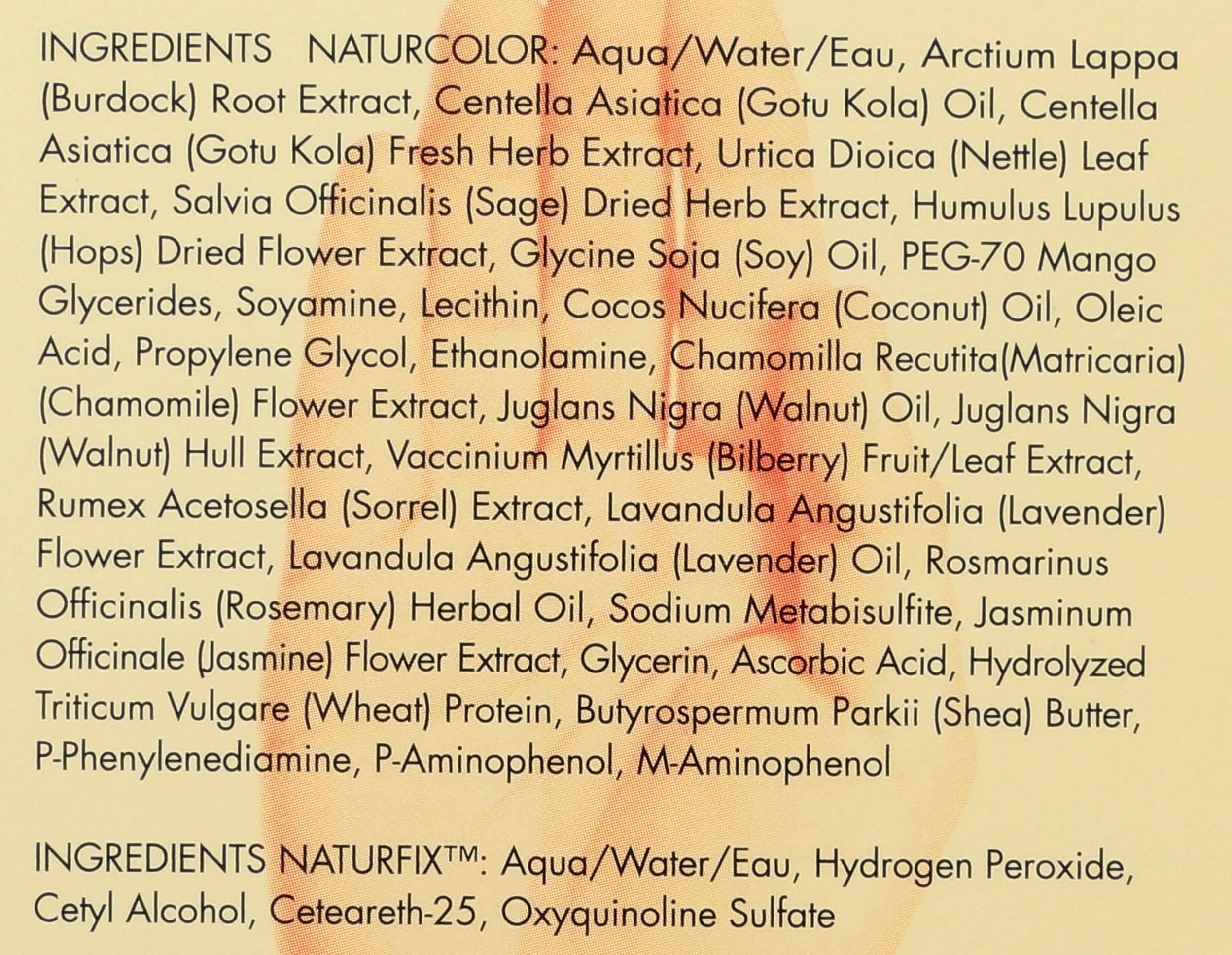 Naturcolor Twinberry Chestnut: séance d'application rapide en moins d'une heure