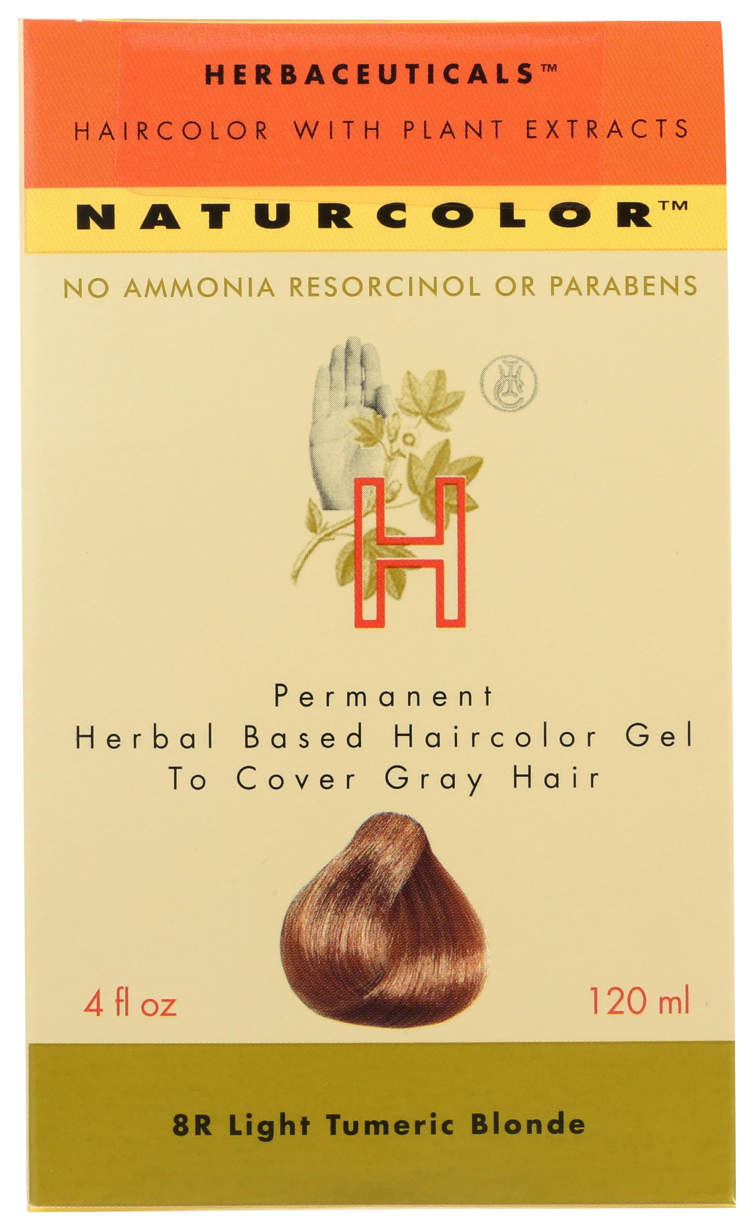 Naturcolor – bouteille de coloration cheveux blond curcuma clair pour une teinte naturelle.