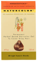 Naturcolor – bouteille de coloration cheveux blond curcuma clair pour une teinte naturelle.