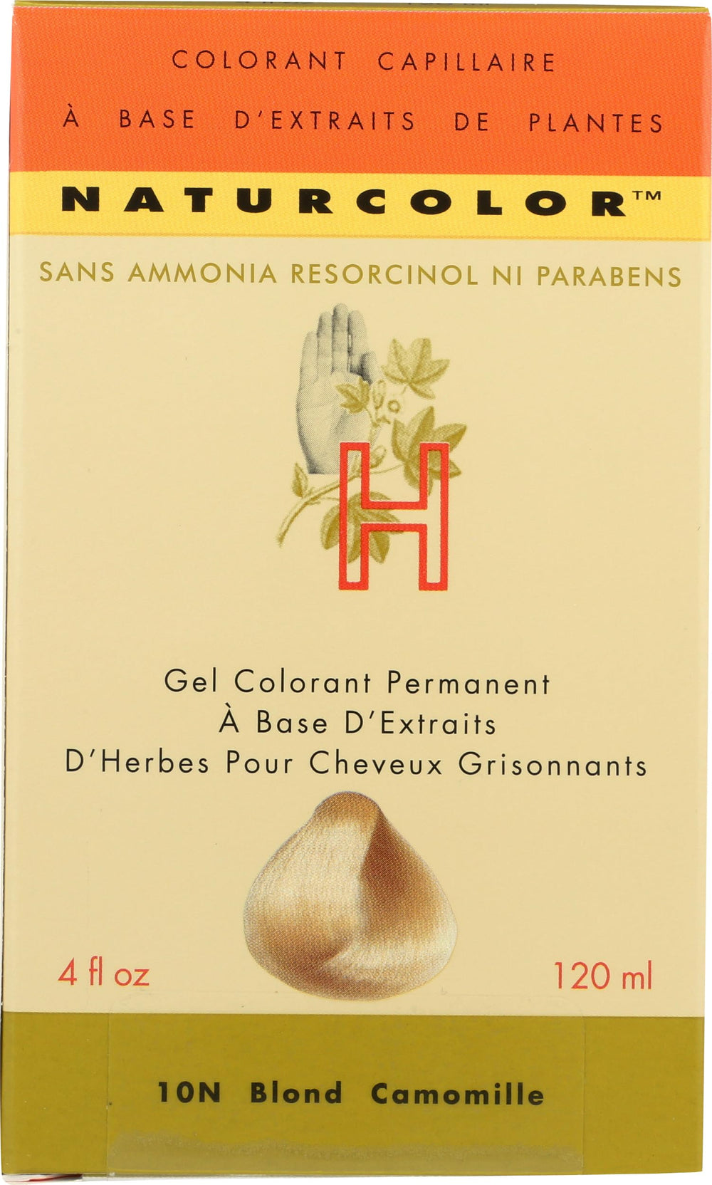 Naturcolor Chamomille Blond – gel développeur prêt à l'emploi pour résultat rapide