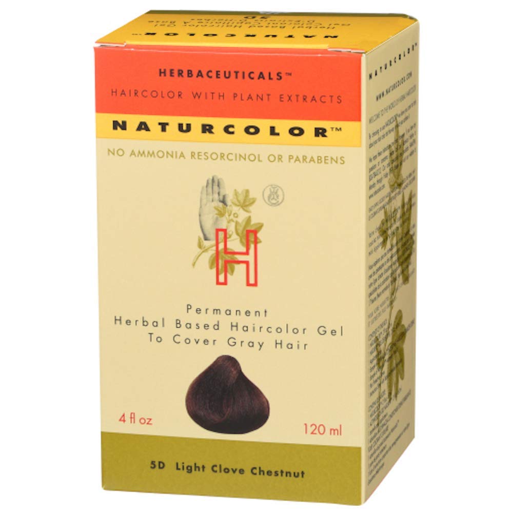 Naturcolor coloration clair clou de girofle châtain, rendu naturel.