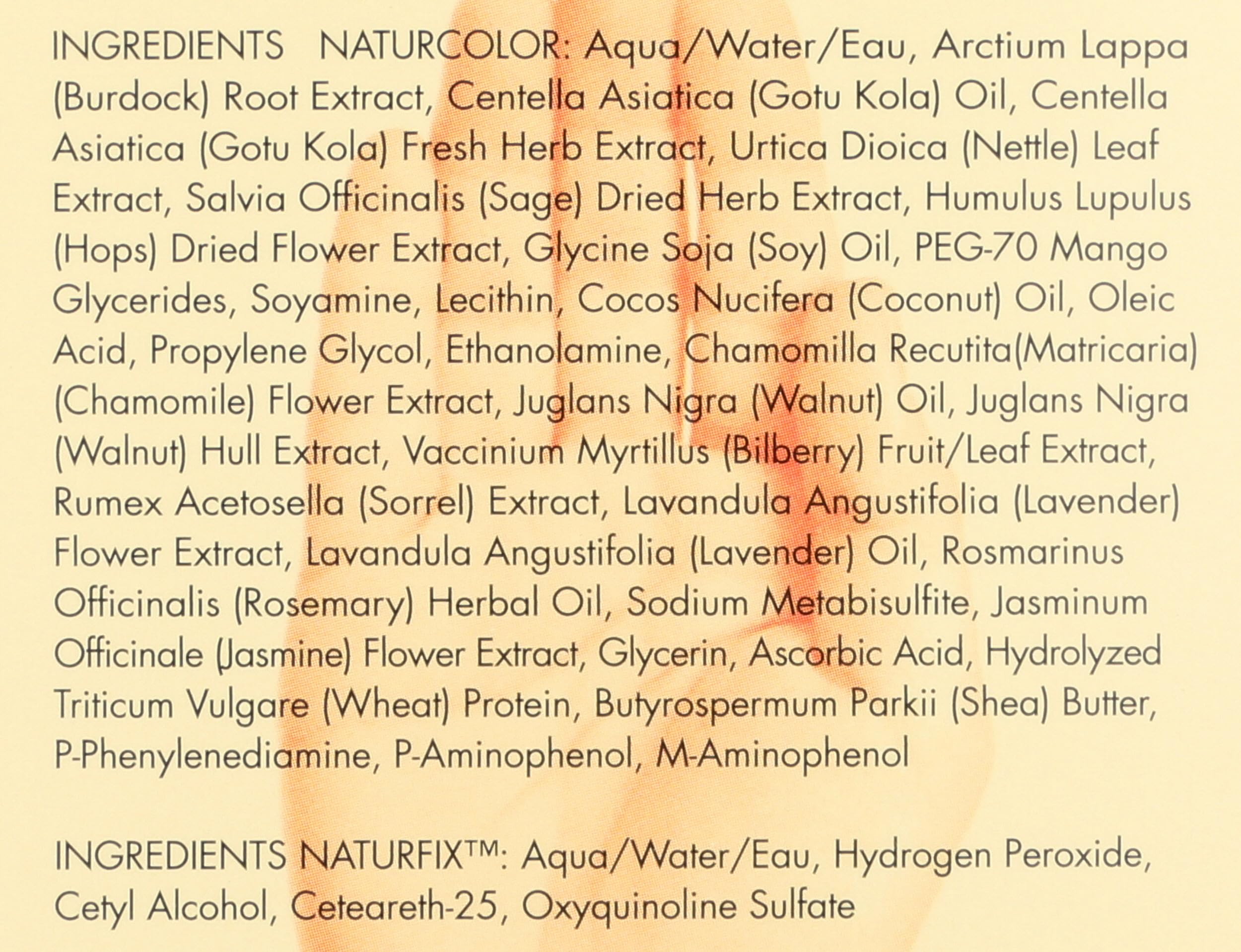 Naturcolor coloration cheveux – Gel à base de plantes pour une teinte naturelle durable.