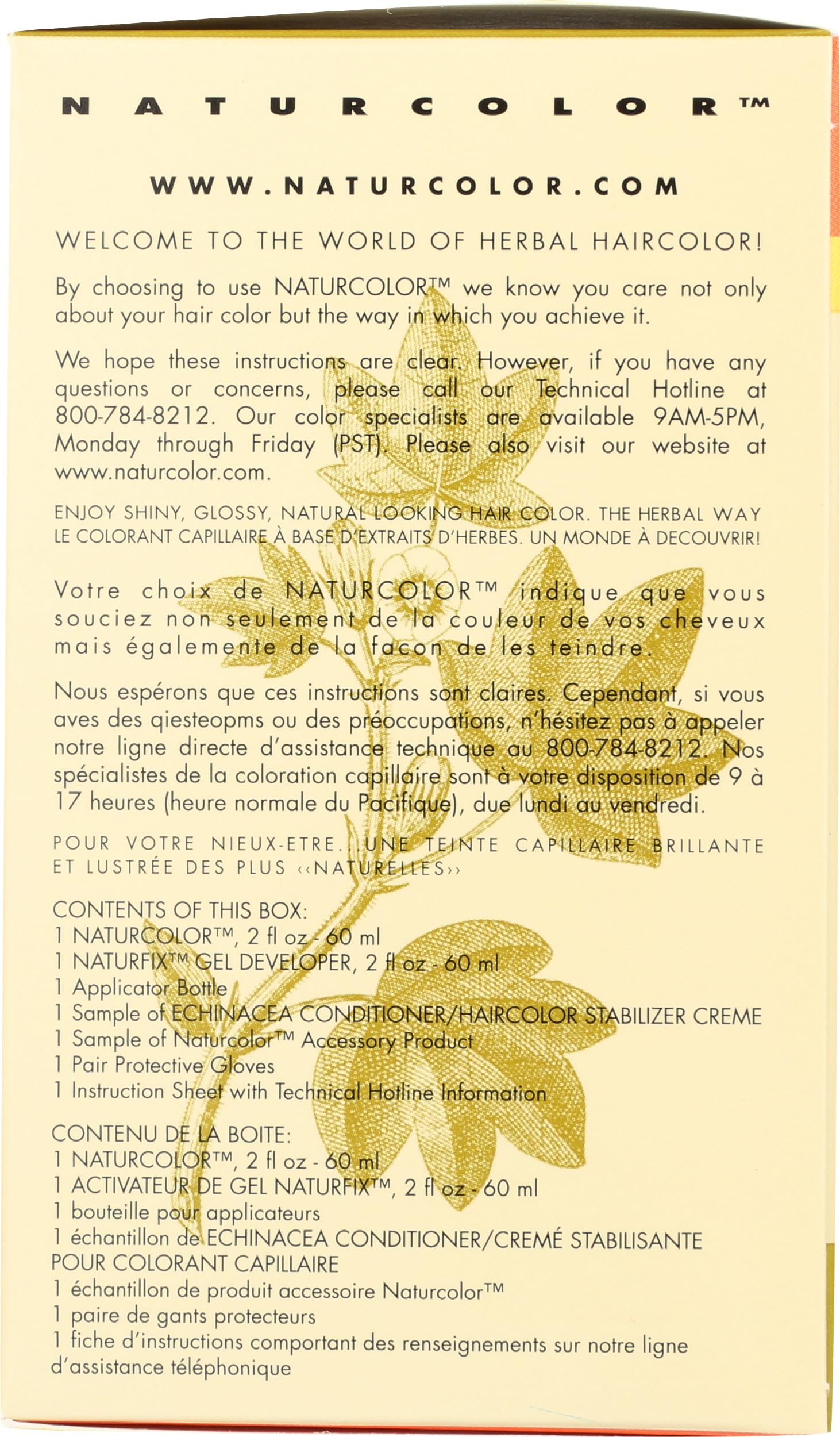 naturcolor formule sans ammoniaque parabenes – soin capillaire fiable