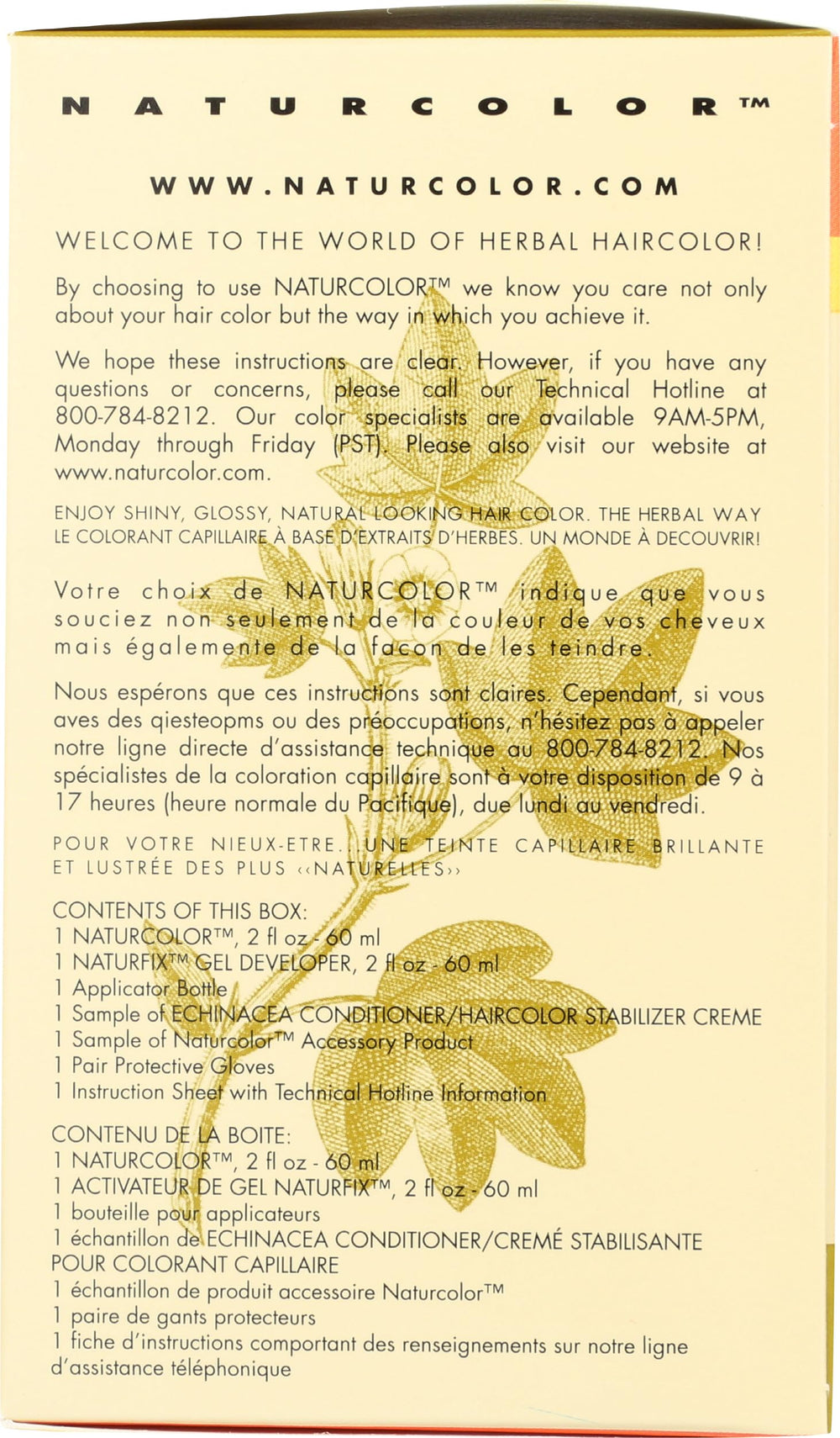 naturcolor formule sans ammoniaque parabenes – soin capillaire fiable