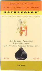 Naturcolor Haircolor Cola: application rapide et facile sur cheveux.