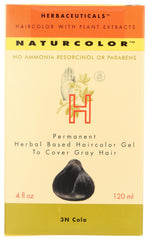 Naturcolor Haircolor Cola, bouteille: coloration permanente sans ammoniaque.
