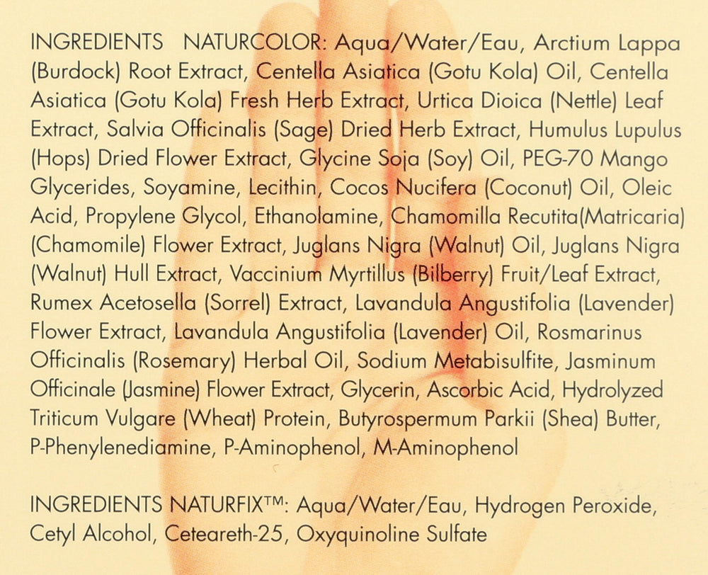 Naturcolor Haircolor Cola: gel à base de plantes pour colorer durablement.