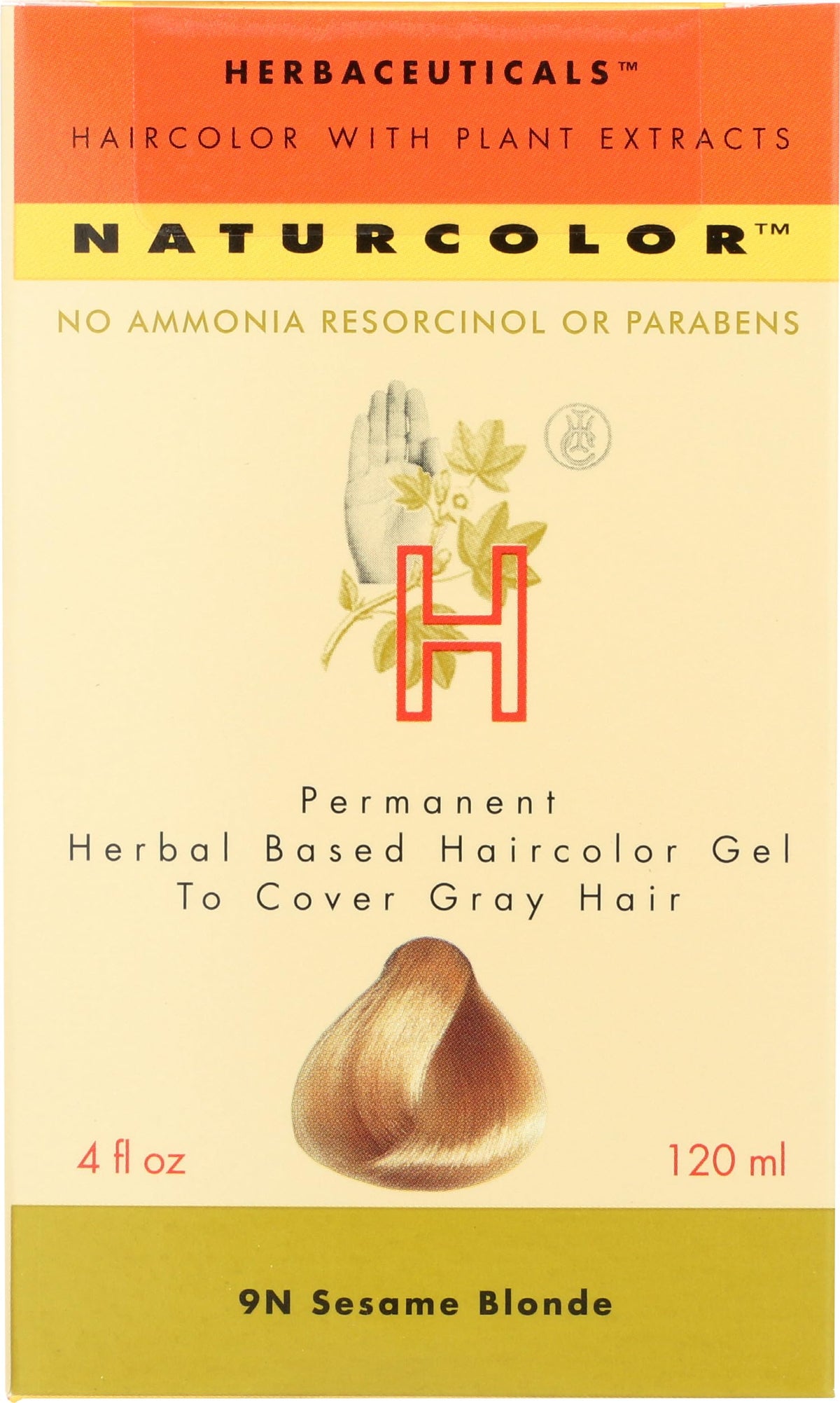 naturcolor coloration capillaire sésame-blonde — application facile et couleur naturelle.