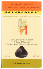 Naturcolor ingrédients botaniques à base de bardane clair pour une couleur douce.