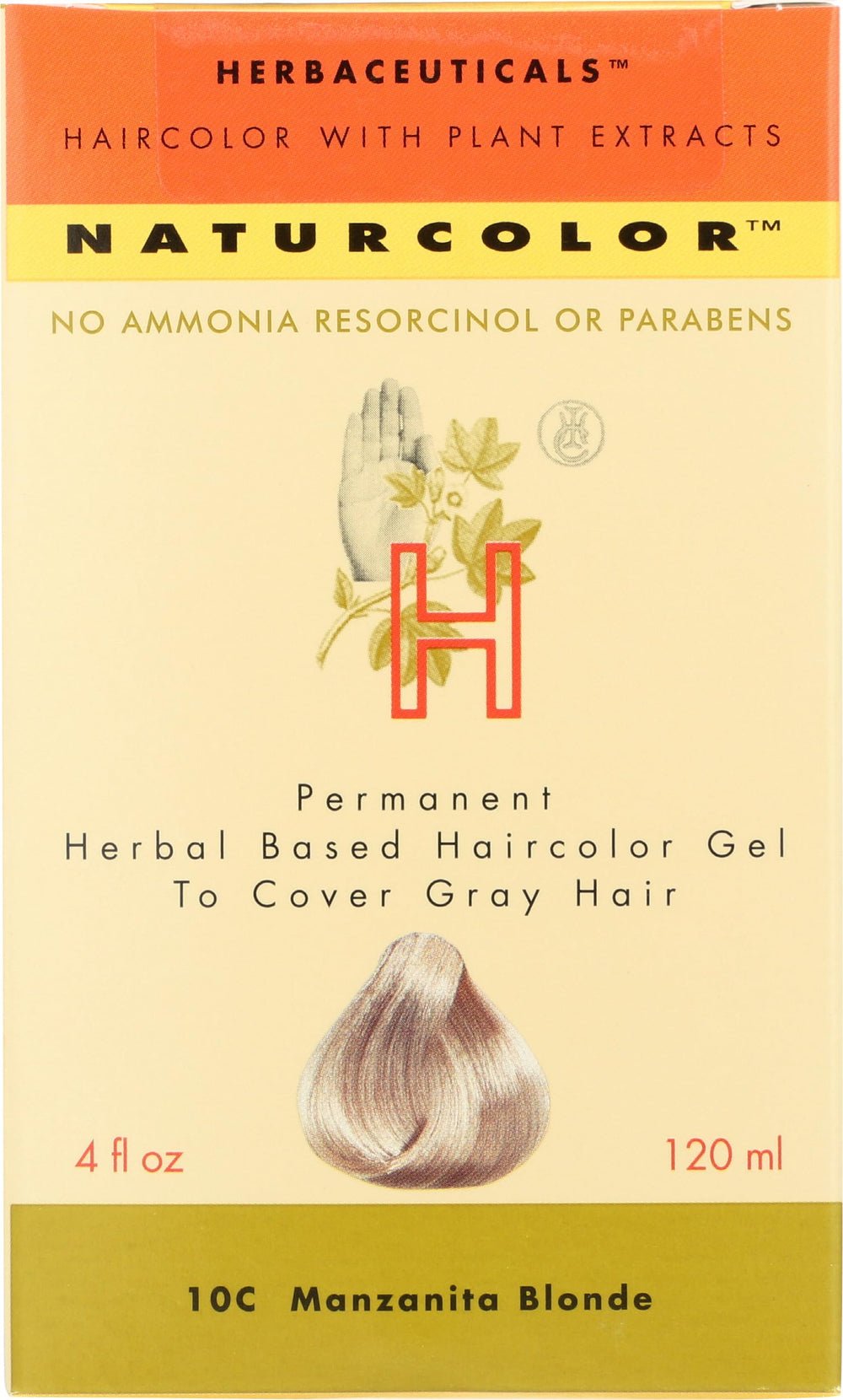 Naturcolor Manzanita Blonde — bouteille prête à l’emploi pour une couleur naturelle sans ammoniaque