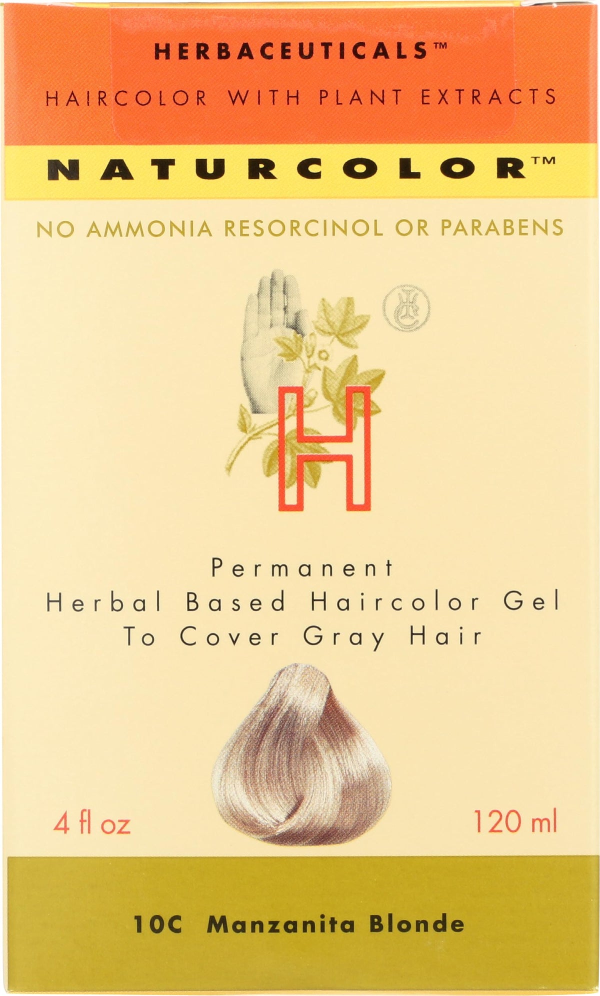 Naturcolor Manzanita Blonde — bouteille prête à l’emploi pour une couleur naturelle sans ammoniaque