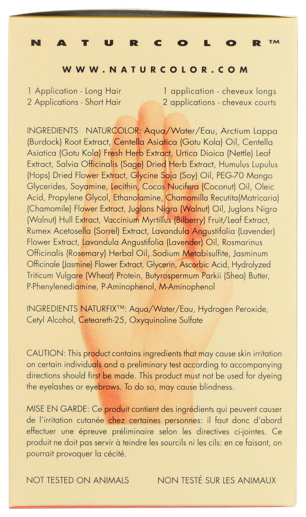 Naturcolor Blond Achillee – Formulation sans ammoniaque pour cheveux sensibles.
