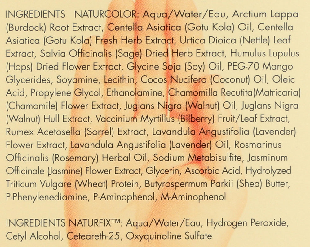 Naturcolor Blond Achillee – Application sur cheveux pour couleur naturelle et brillance.