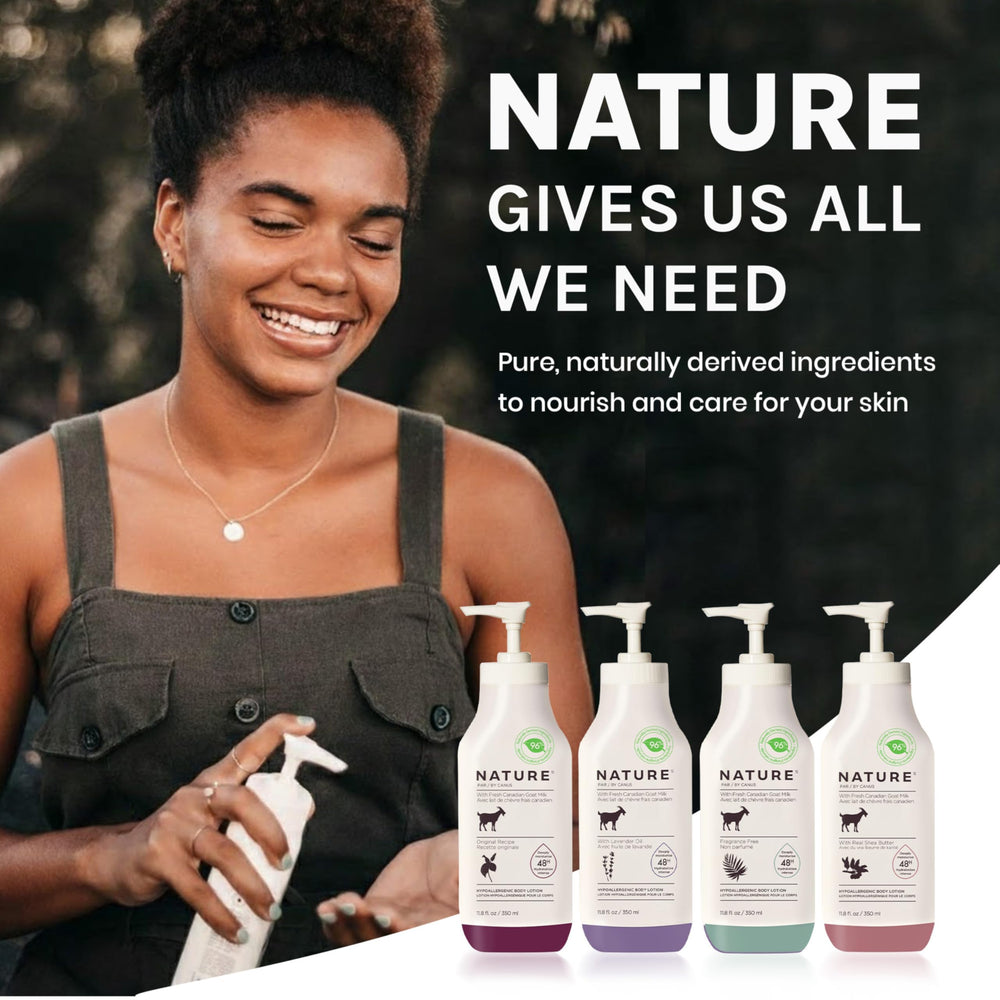 Peau douce et confort durable après l’usage de Nature by Canus Crème Corps.