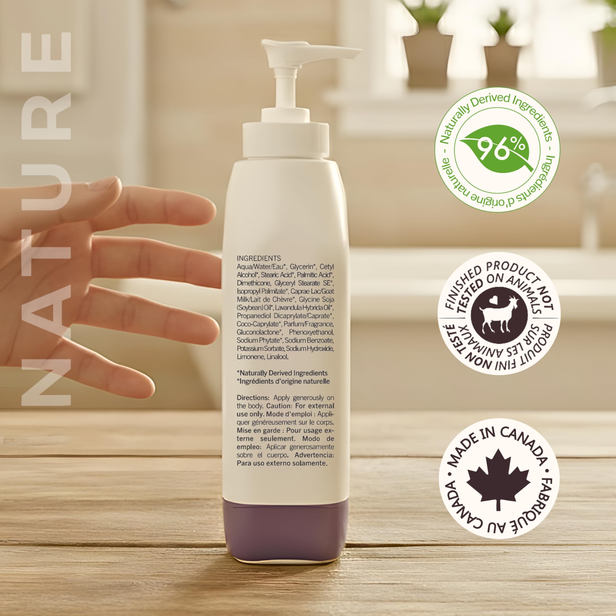 Nature by Canus — gouttes d'huile de lavande pour un apaisement sensoriel.