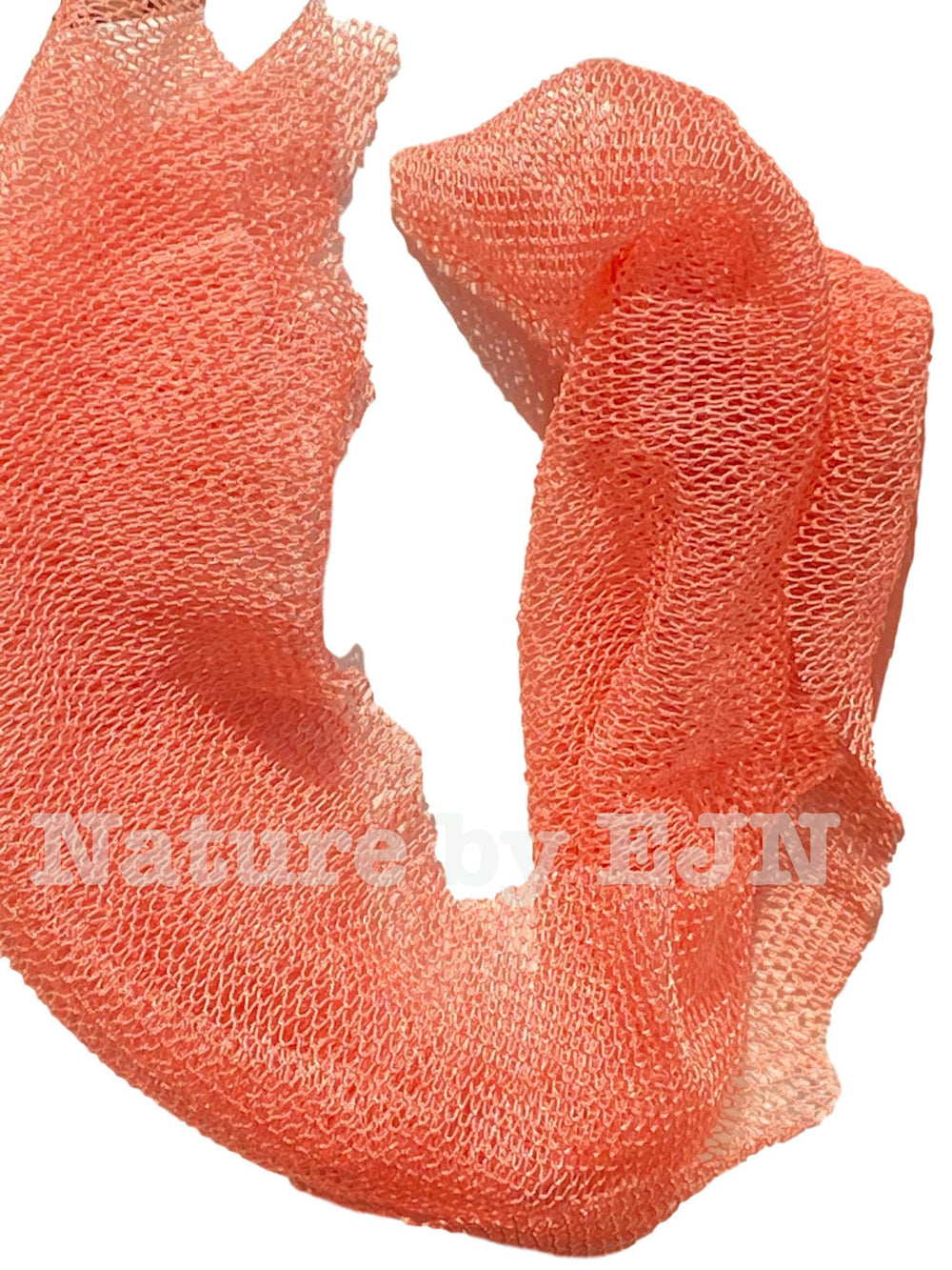 Nature by EJN Éponge de bain longue jusqu’à 49 pouces, couverture généreuse.