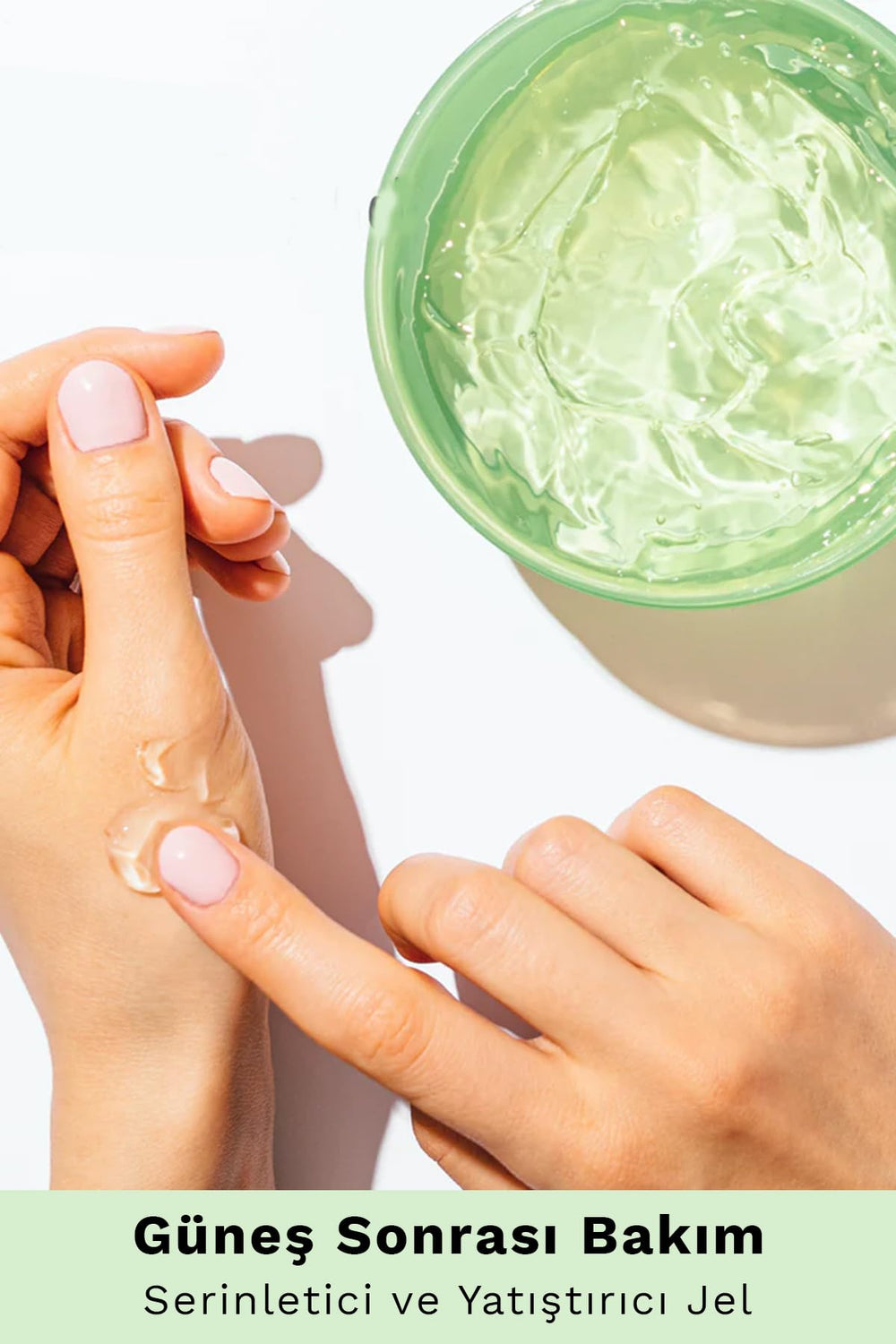 Utilisation polyvalente sur corps et cheveux avec ce gel apaisant.