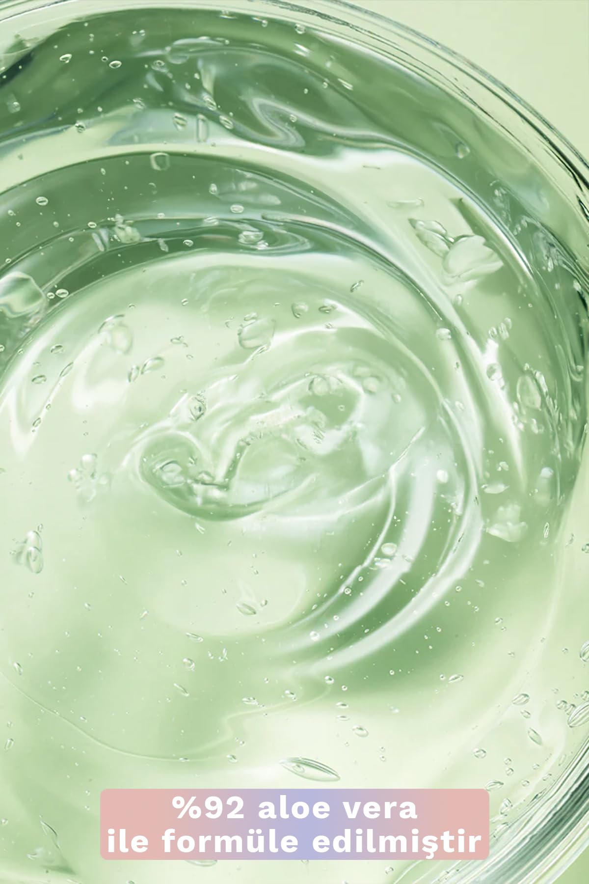 Emballage bleu distinctif du gel Aloe Vera Nature Republic.