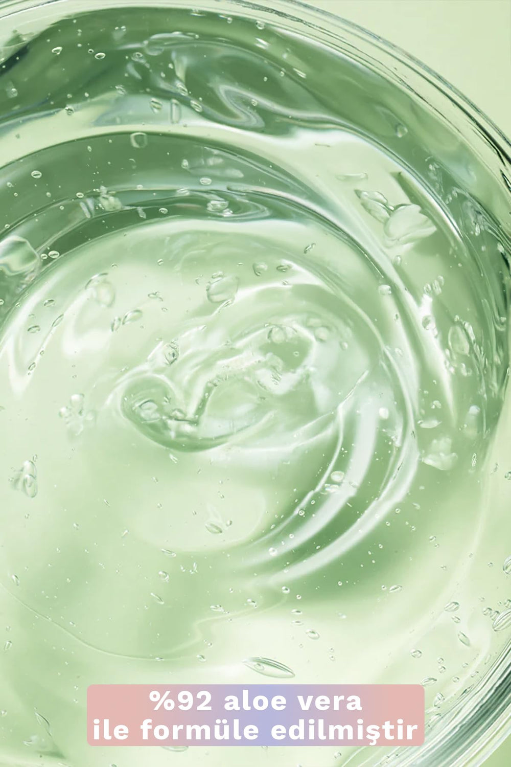 Emballage bleu distinctif du gel Aloe Vera Nature Republic.