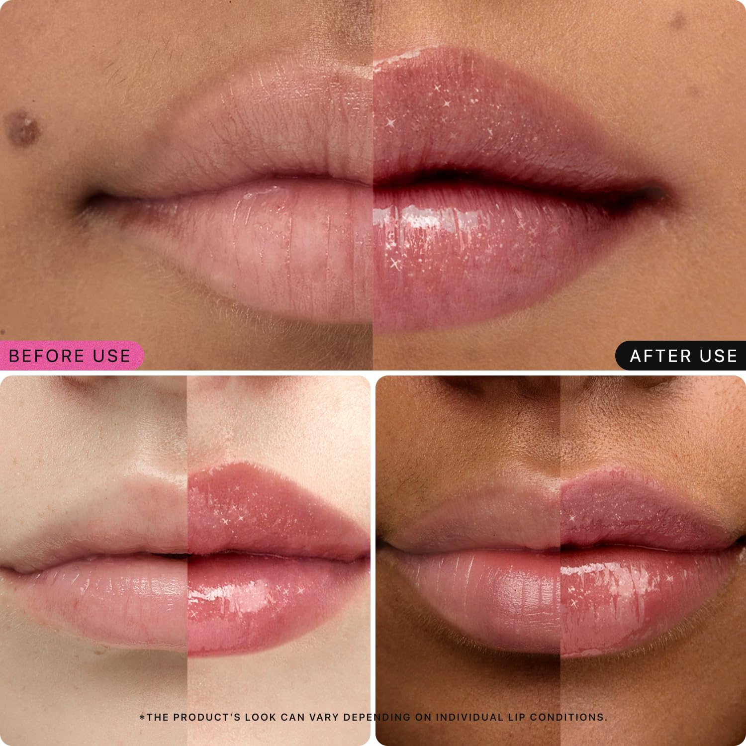 Nature Republic Honey Melting Lip Glitter éclat scintillant pour un fini brillant.