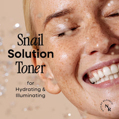 Nature Republic Tonique mucine d'escargot – texture légère pour hydratation fraîche sans lourdeur.