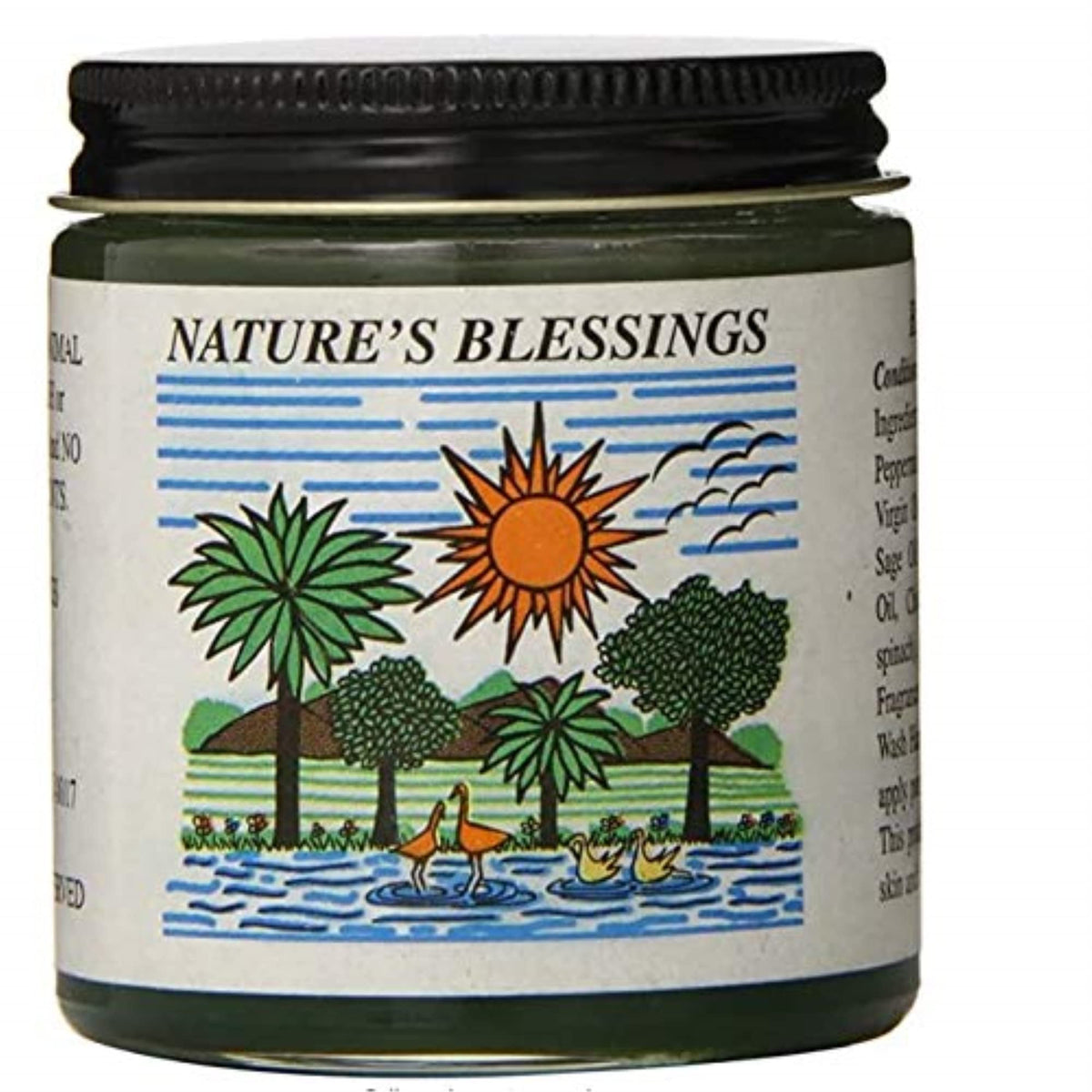 Pomade cheveux Nature's Blessings, packaging double, application naturelle et facile