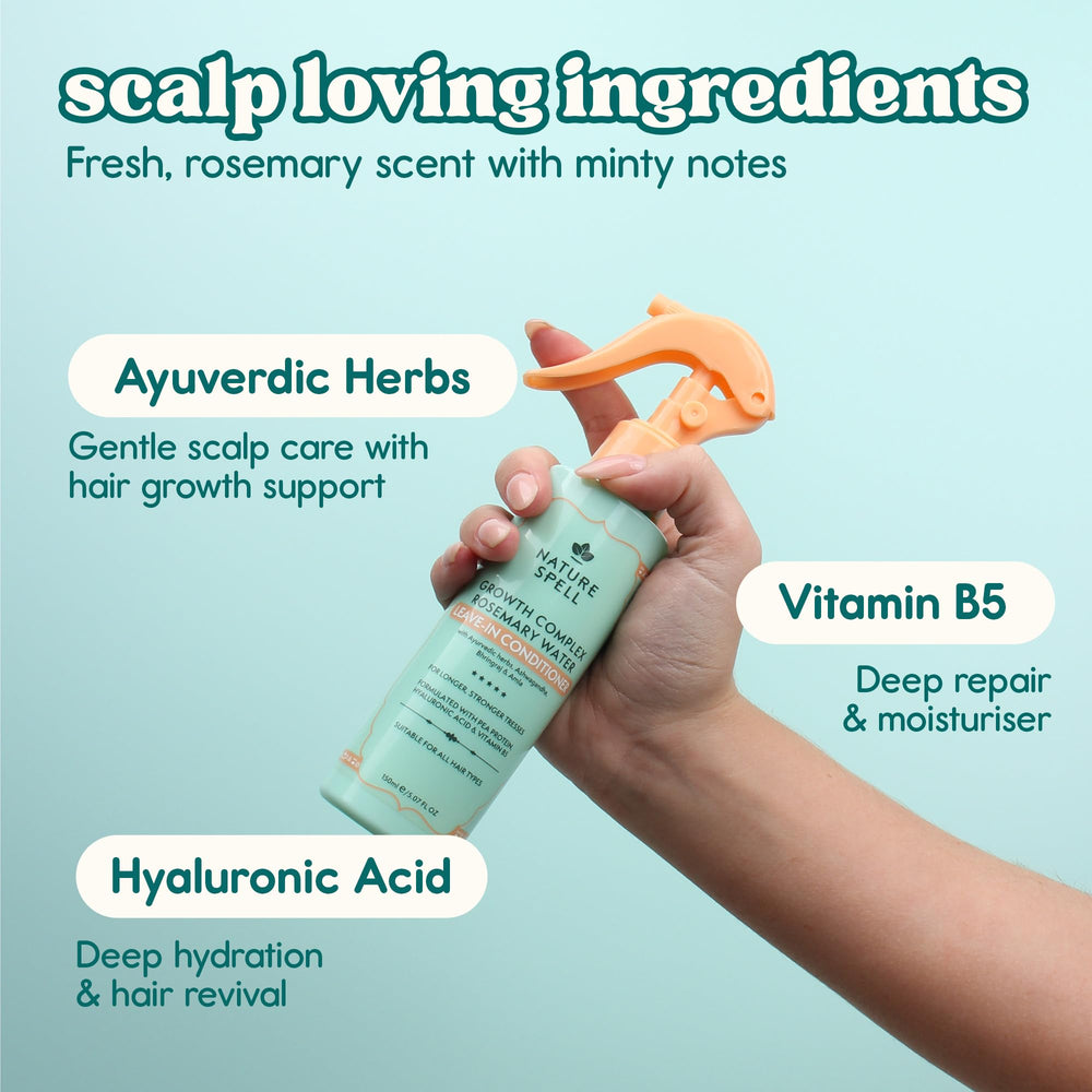 Nature Spell brillance-douceur: cheveux lisses et éclatants après application.