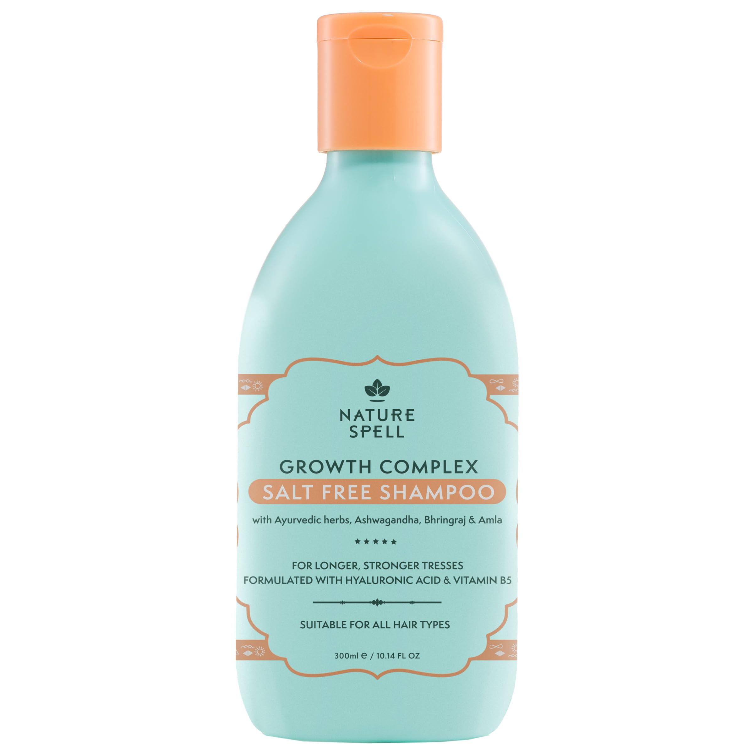 Nature Spell Shampoing Croissance Capillaire – flacon, soin doux pour cuir chevelu et longueurs