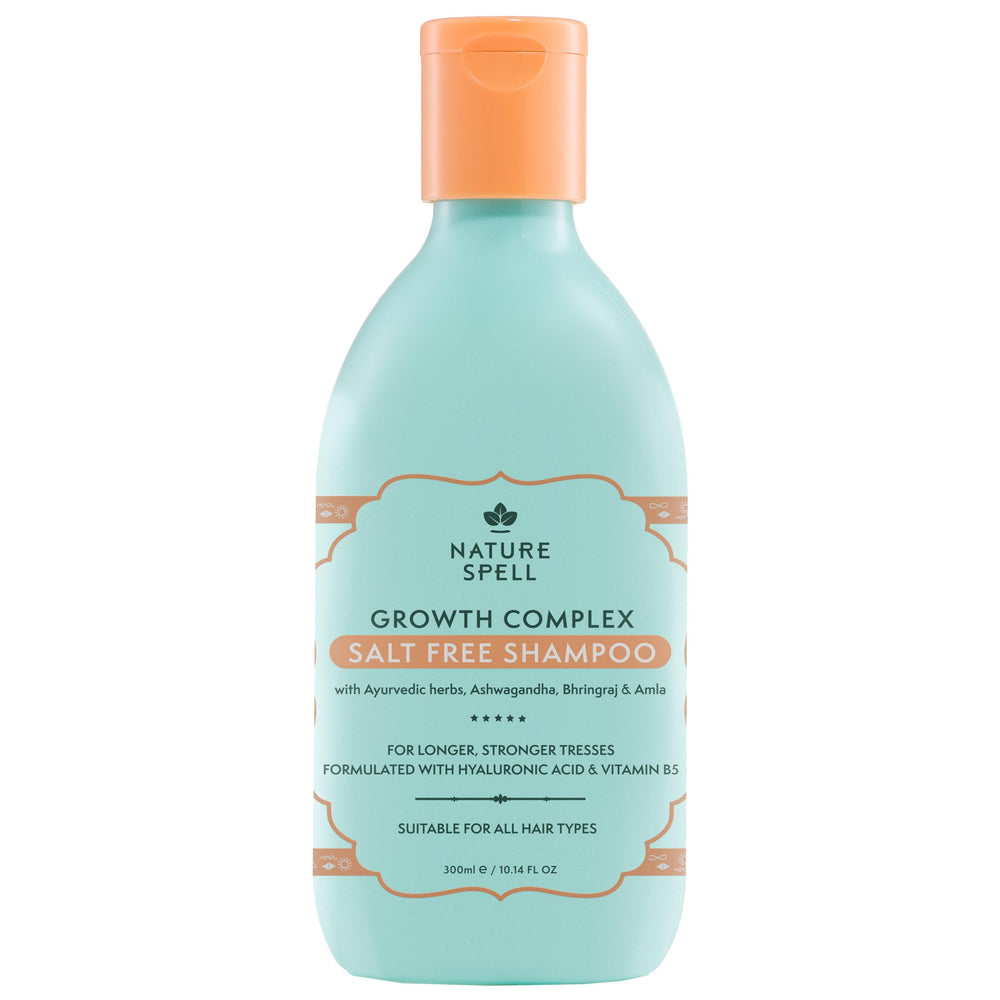 Nature Spell Shampoing Croissance Capillaire – flacon, soin doux pour cuir chevelu et longueurs